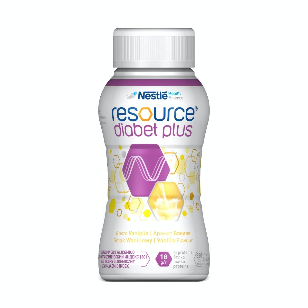Resource Diabet Plus Vaniglia 4x200ml