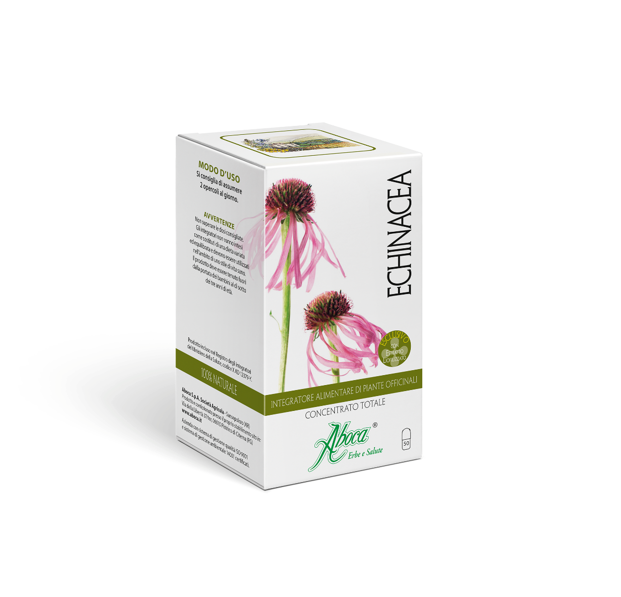 Aboca Échinacée Concentré Total 50 opercules