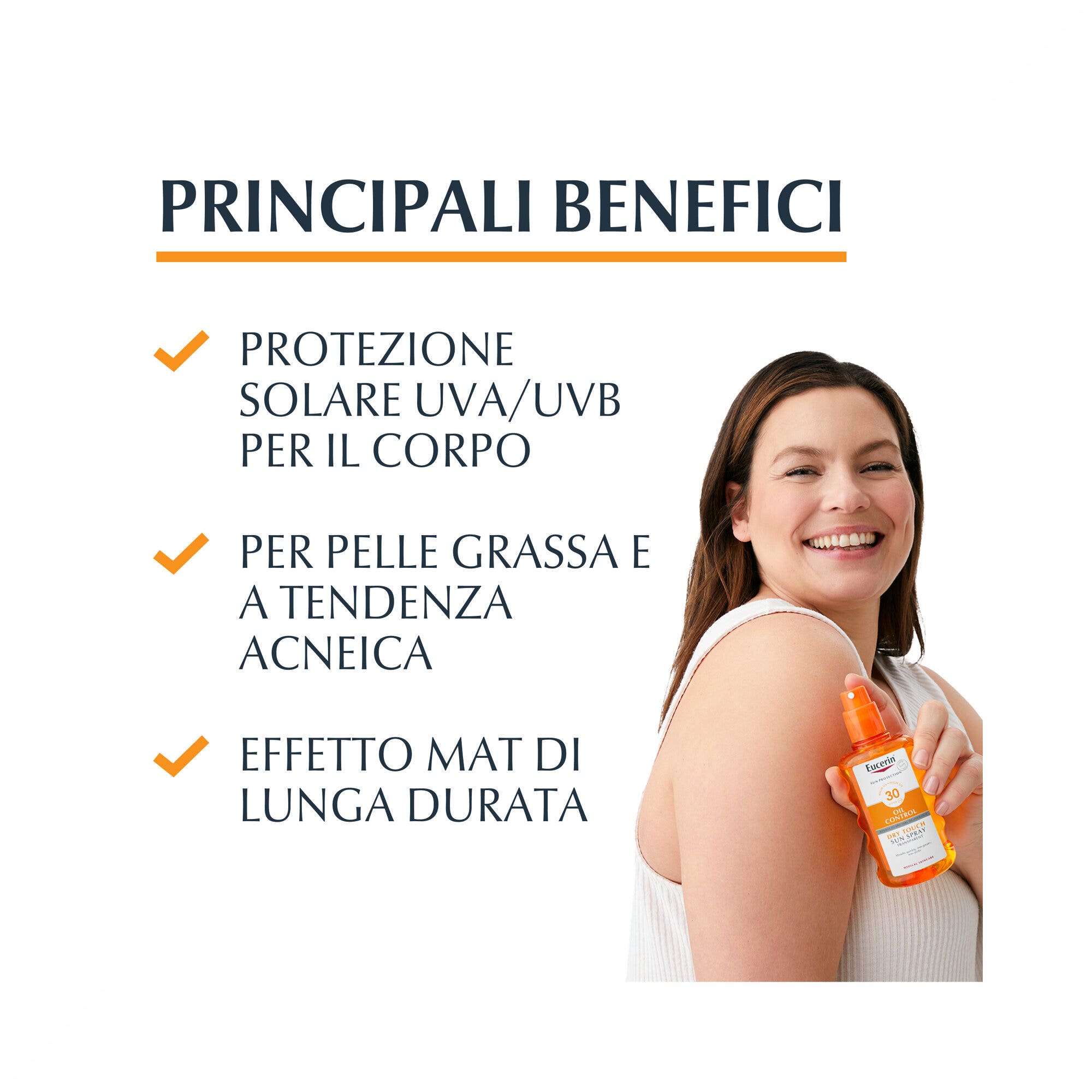 Eucerin Sunsensitive Protect Sun Oil Control Spray SPF30 200ml
