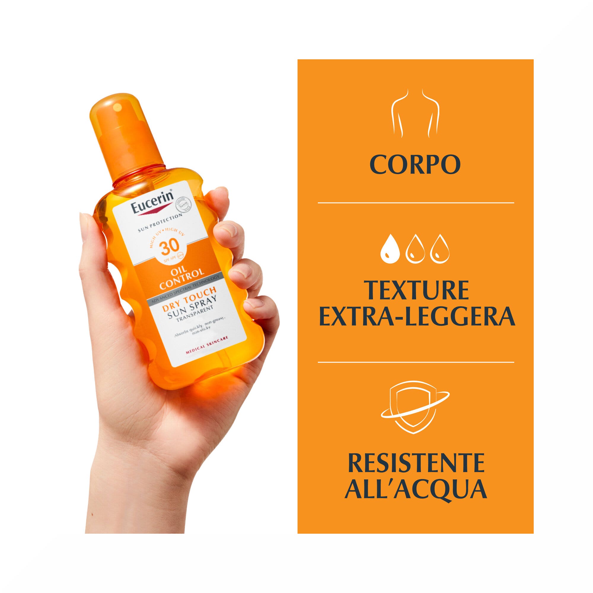 Eucerin Sunsensitive Protect Sun Oil Control Spray SPF30 200ml