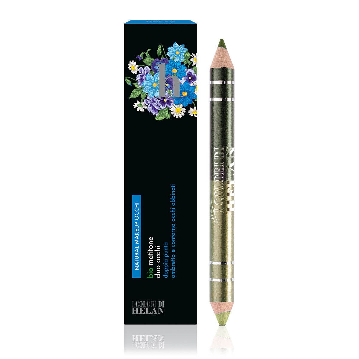 Helan I Colori Bio Matitone Duo Giada Verde Muschio 1 Pezzo