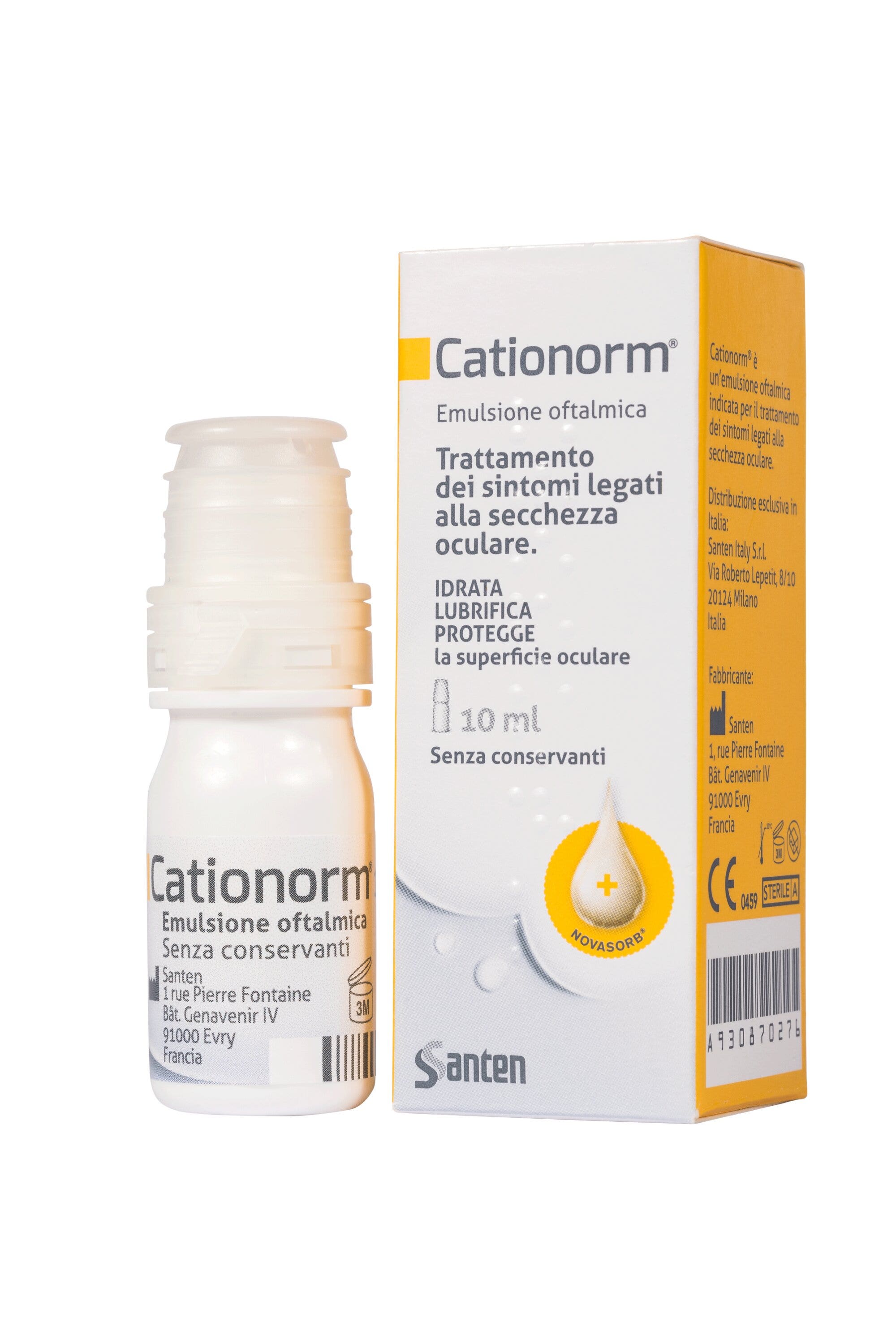 Gocce Oculari Cationorm Multidose 10ml