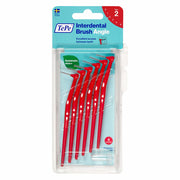 Tepe Angle Rosso Scovolino Angolato Per Pulizia Interdentale Misura Iso 2 Filo 0,5 Mm 6 Pezzi