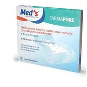 Meds Fermapore Medicazione Adesiva Sterile Impermeabile 10x15cm 5 Pezzi