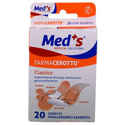 Med's Cerotto Classico Poliuretano Ipoallergenico 20 Pezzi Misura Assortita