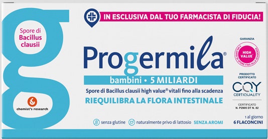 Progermila Bambini 5 Miliardi 6 Flaconcini Da 10ml