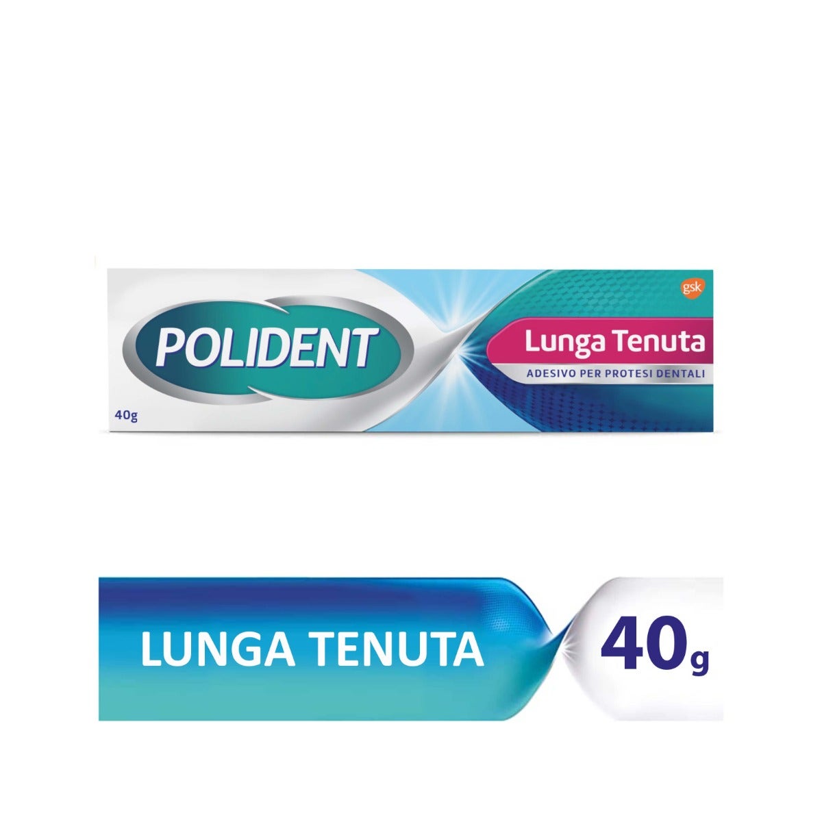 Polident Fixateur longue tenue Menthe 40 g Adhésif pour prothèses dentaires
