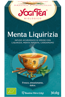 Yogi Tea Menta Liquirizia Bio 17 Bustine