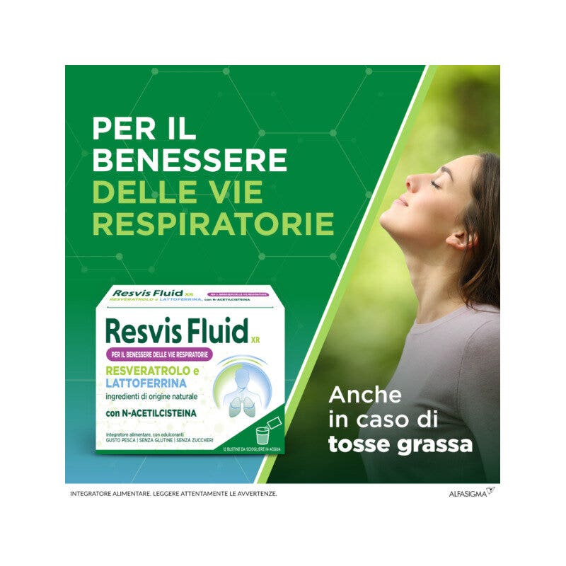 Resvis Fluid XR 12 sachets - Complément alimentaire antioxydant puissant
