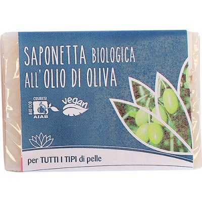Saponetta Biologica Olio Di Oliva 1 Pezzo