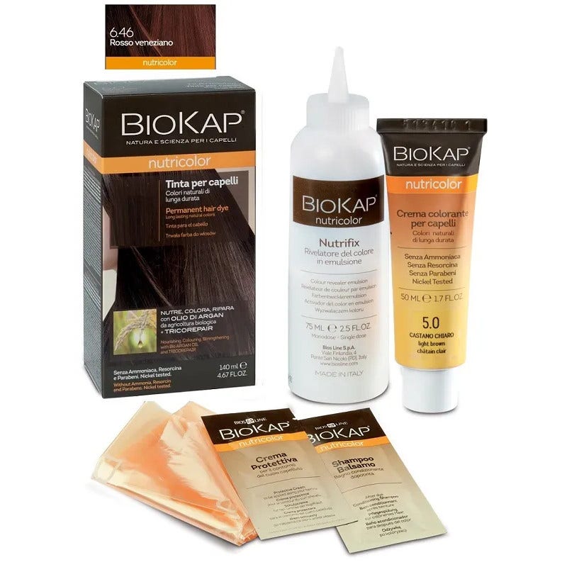 Biokap Nutricolor Tinta Capelli 6,46 Rosso Veneziano