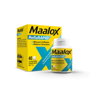 Maalox Reflurapid Bloque le reflux, neutralise les brûlures d'hyperacidité 40 comprimés