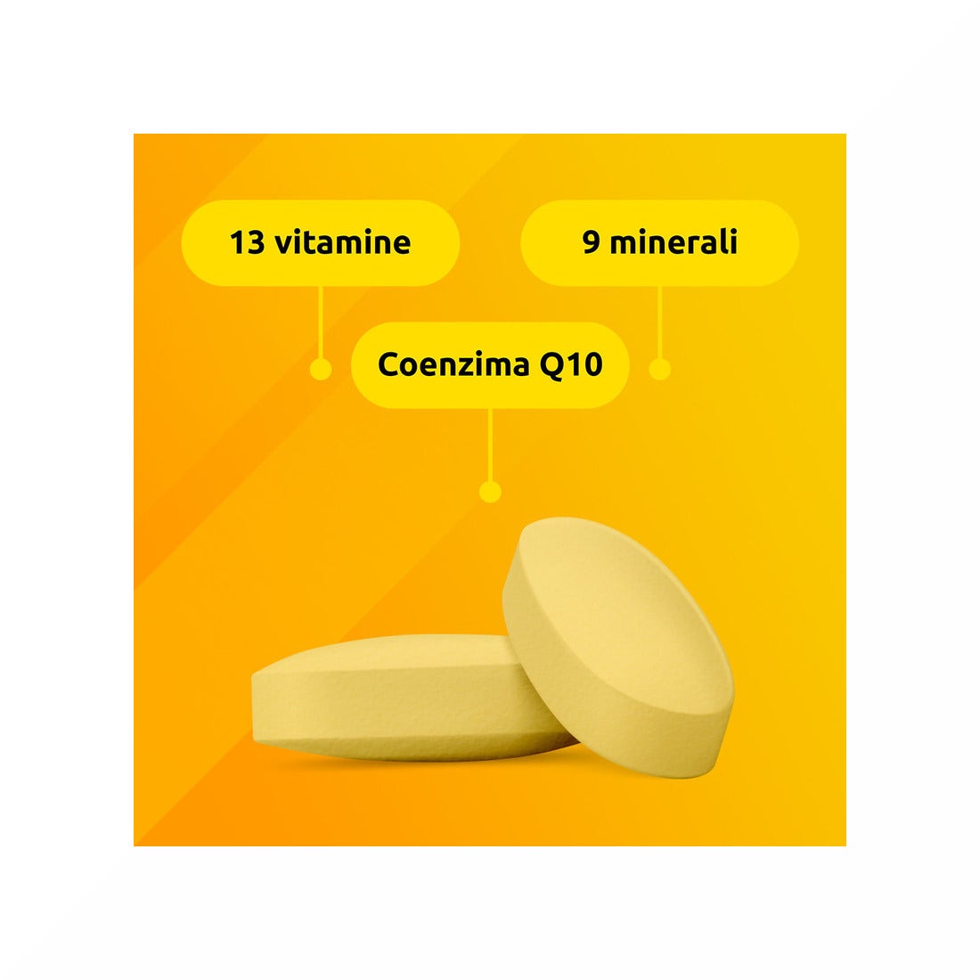 Supradyn Recharge Complément alimentaire multivitaminé complet et minéraux avec coenzyme Q10 60 comprimés