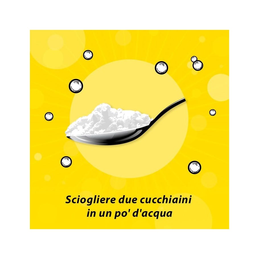 Citrosodina Granulato Effervescente Digestivo contro Pesantezza di Stomaco al Limone 150g