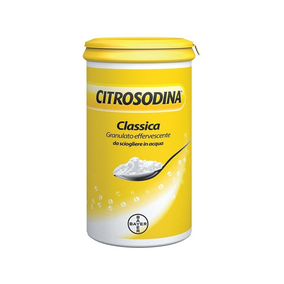Citrosodina Granulés effervescents digestifs contre les lourdeurs d'estomac au citron 150 g