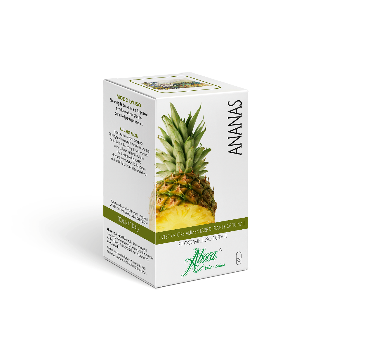 Aboca Ananas Phytocomplexe Total 50 gélules