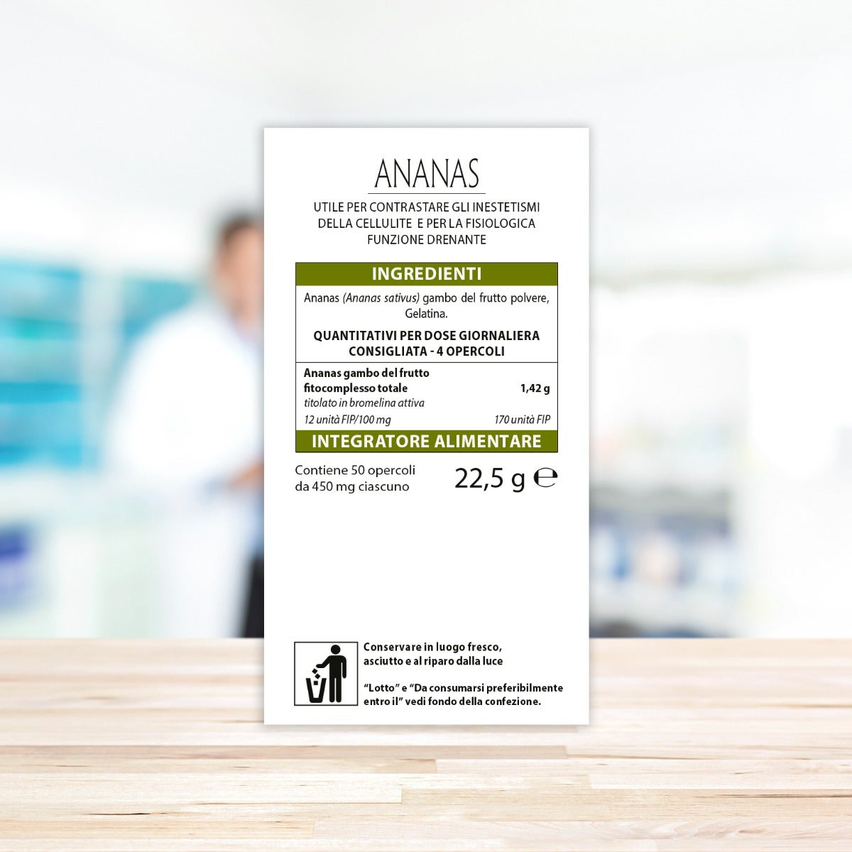 Aboca Ananas Phytocomplexe Total 50 gélules