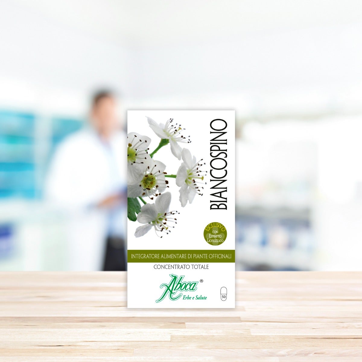 Aboca Aubépine Concentré Total 50 gélules