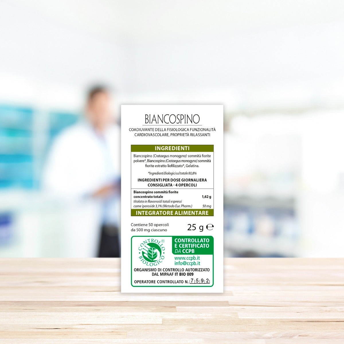 Aboca Aubépine Concentré Total 50 gélules