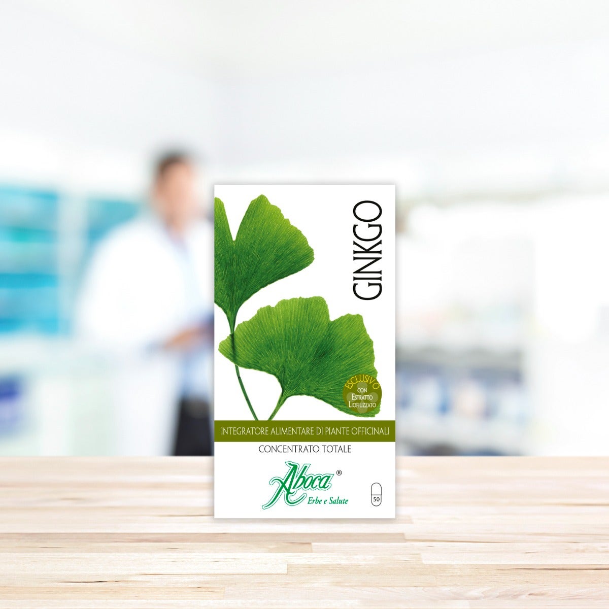 Aboca Ginkgo Concentré Total 50 gélules