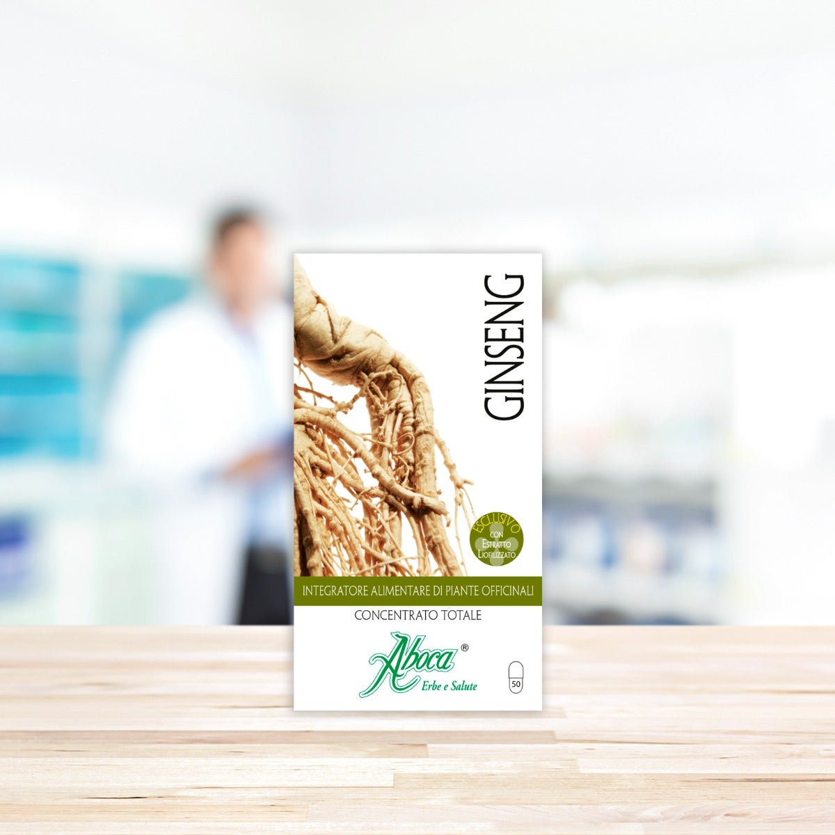 Aboca Ginseng Concentré Total 50 gélules