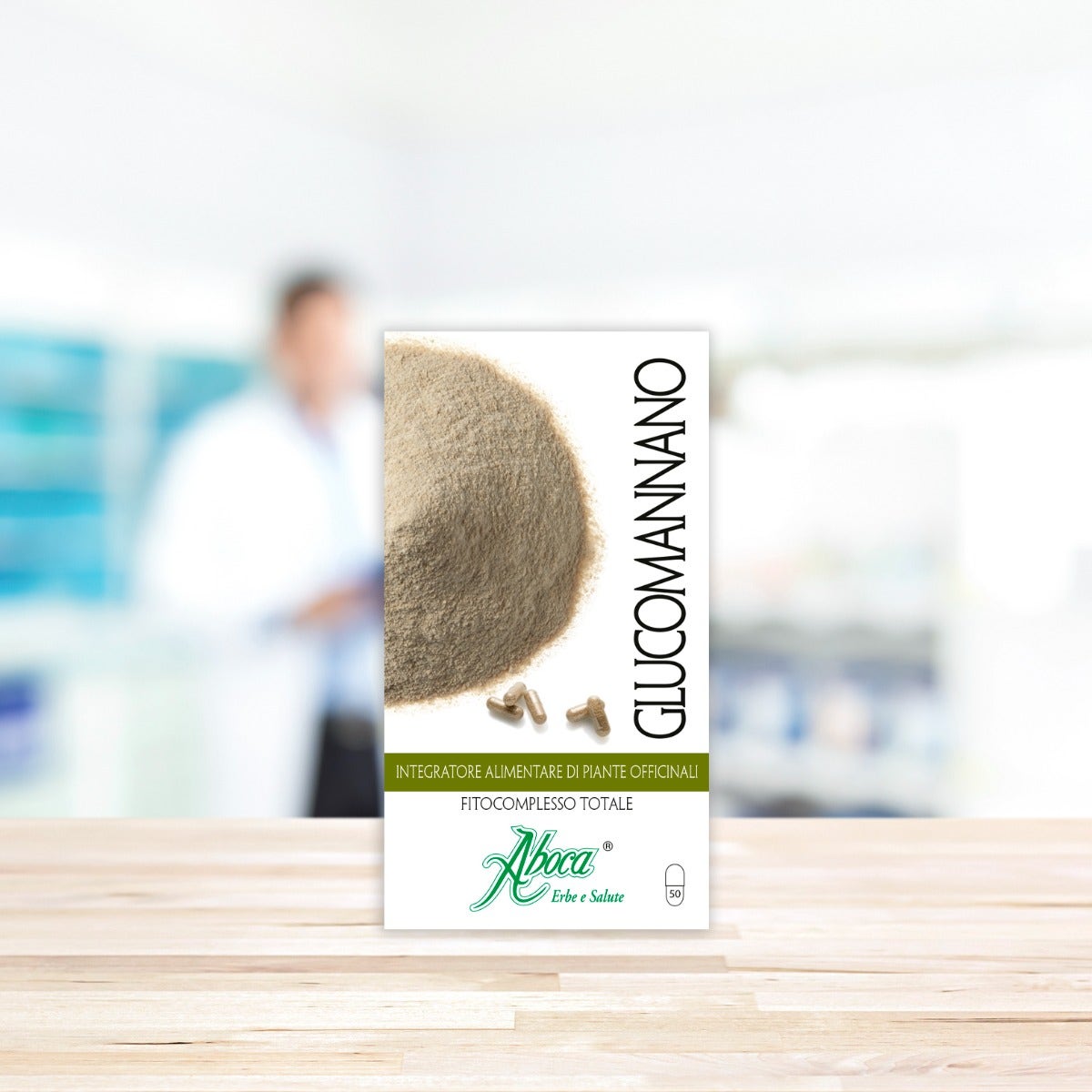 Aboca Glucomannane Phytocomplexe Total 50 gélules