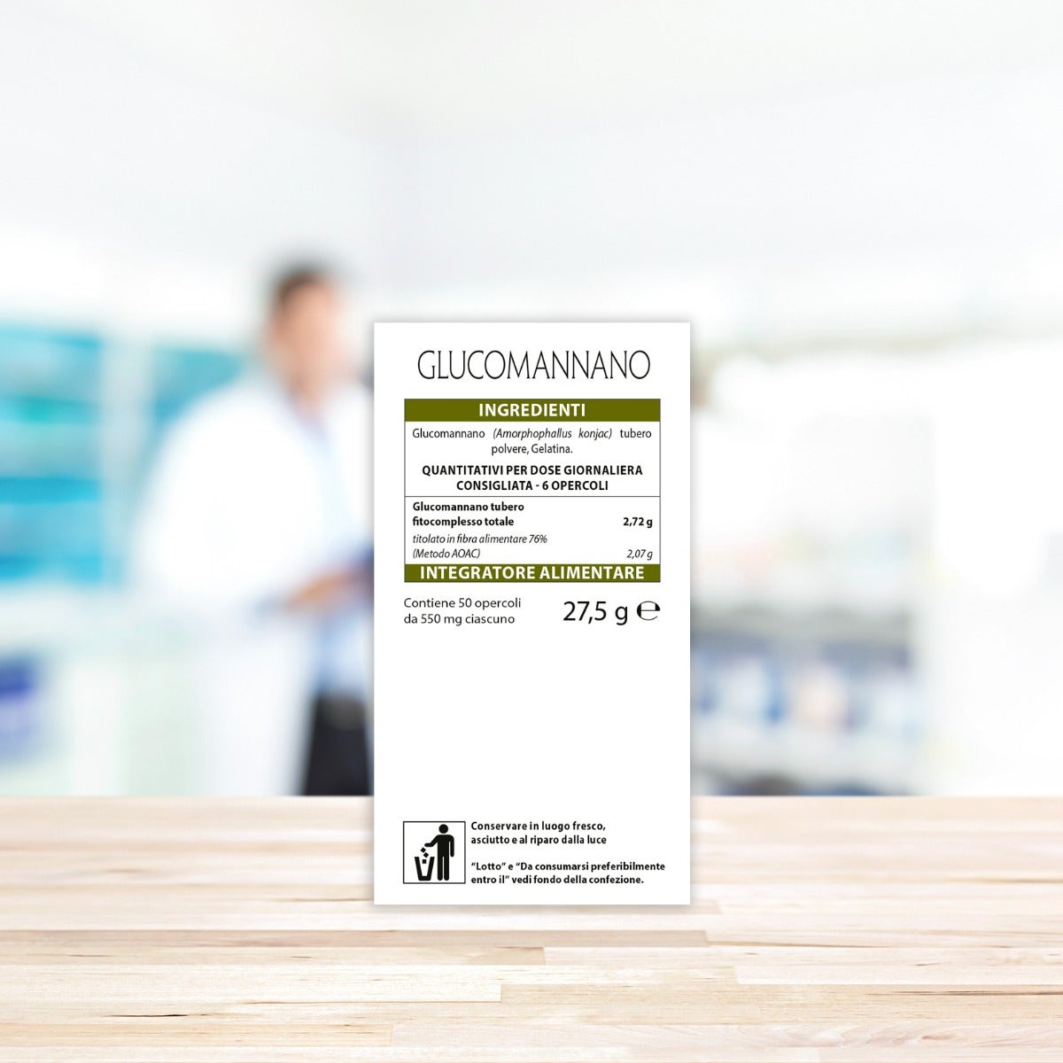 Aboca Glucomannane Phytocomplexe Total 50 gélules