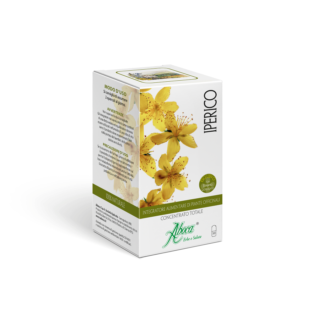 Aboca Millepertuis Concentré Total 50 gélules