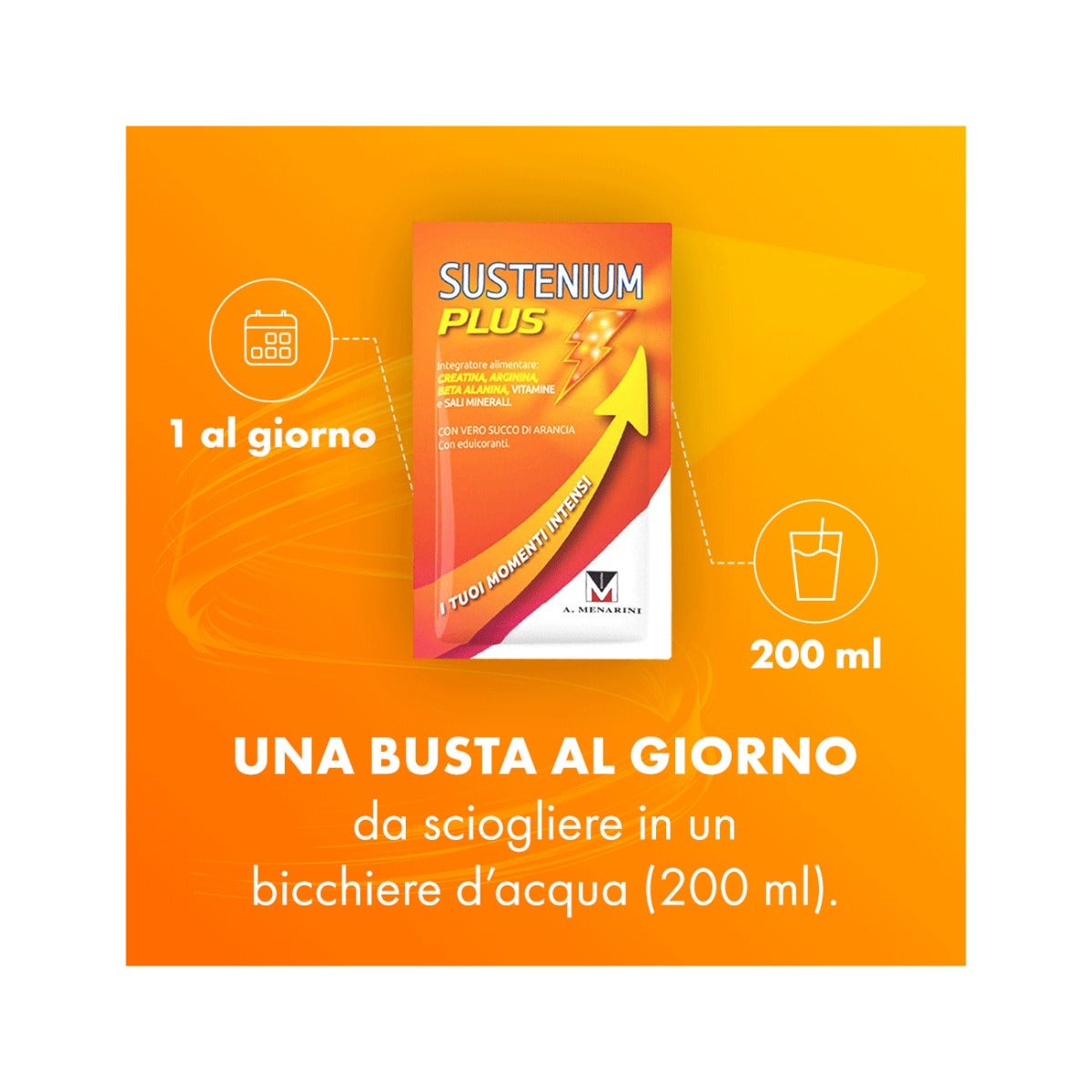Sustenium Plus 22 sachets - Complément alimentaire énergétique puissant