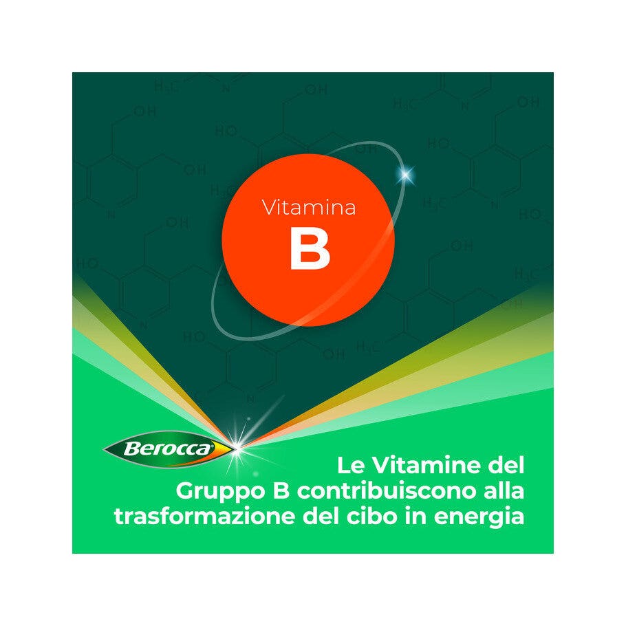 Berocca Plus Integratore Vitamine Minerali per Energia, Concentrazione, Memoria 15 Cpr Effervescenti