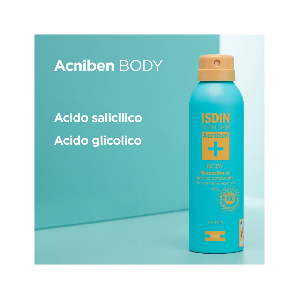 Isdin Acniben Body Spray Antiacne 150ml - Trattamento Corpo
