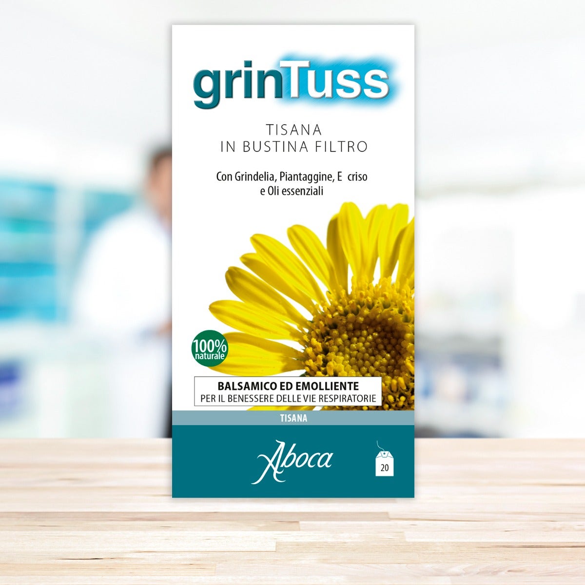 Aboca Grintuss Tisane 20 sachets filtrants