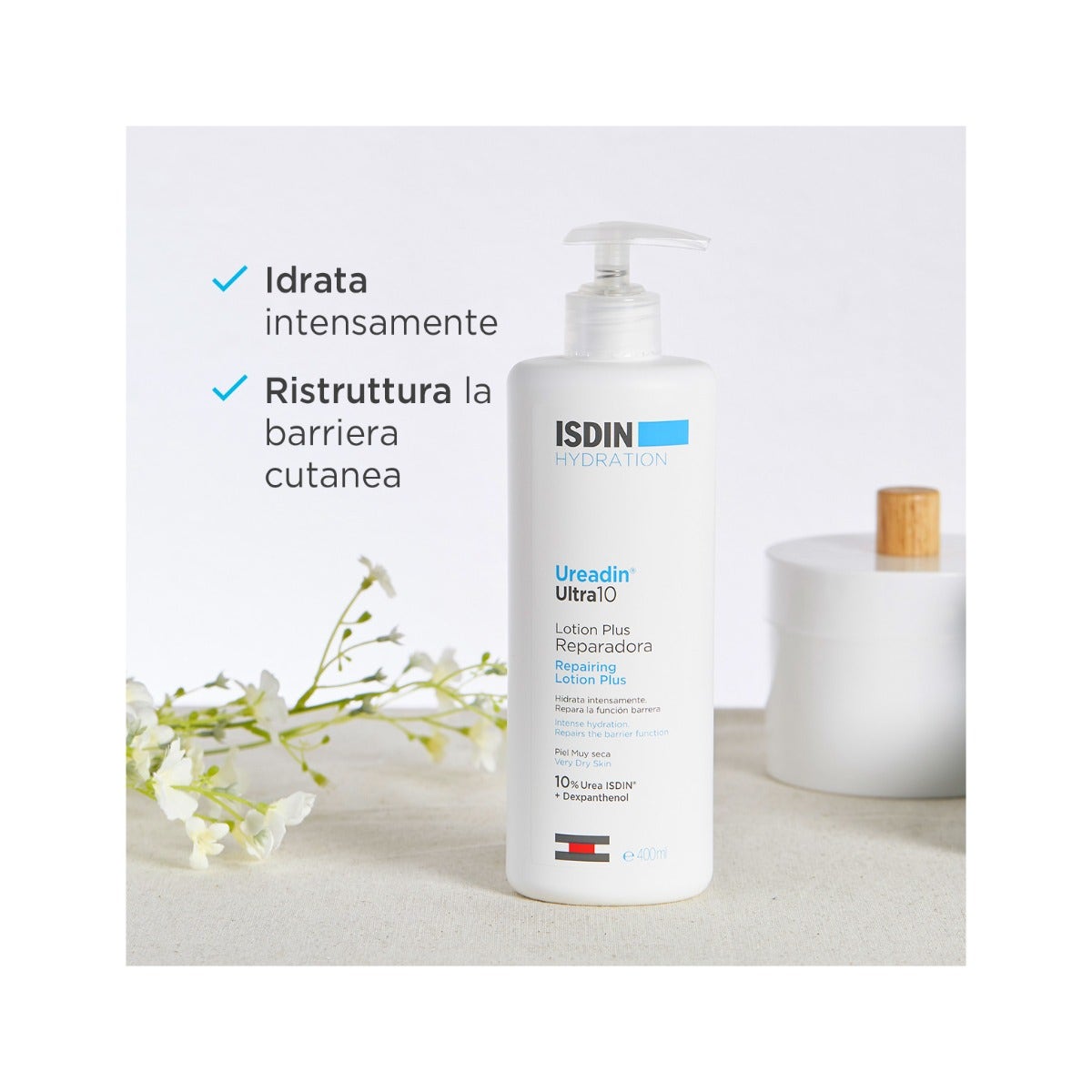 Isdin Ureadin Corpo Ultra 10 Lotion Plus Pelle Secca 400ml