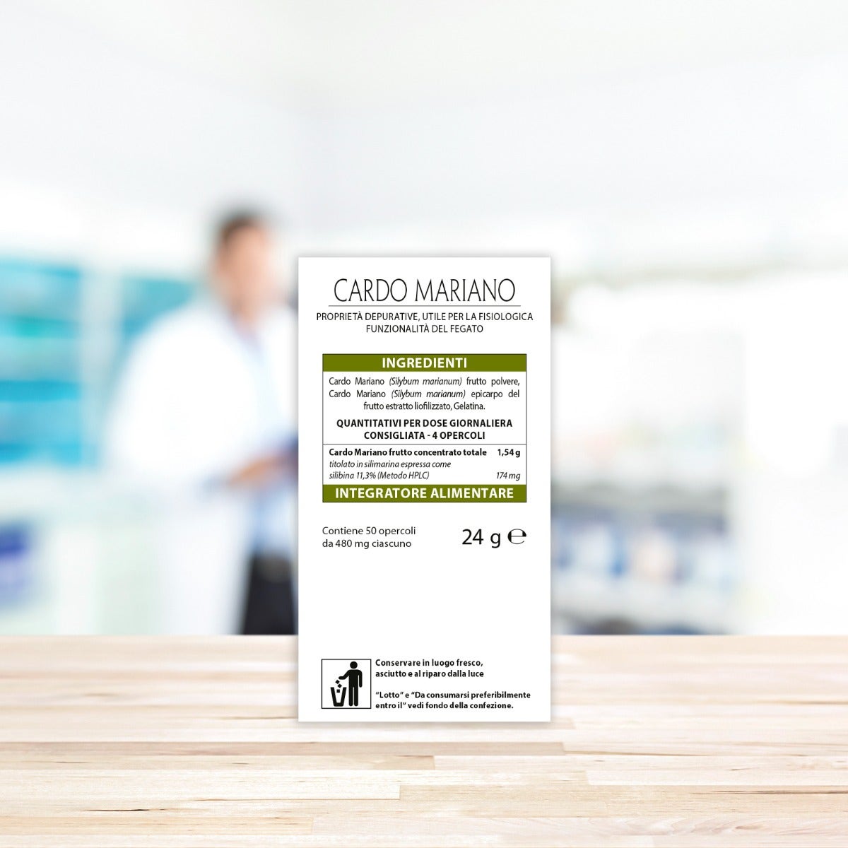 Aboca Cardo Mariano Concentrato Totale 50 Opercoli