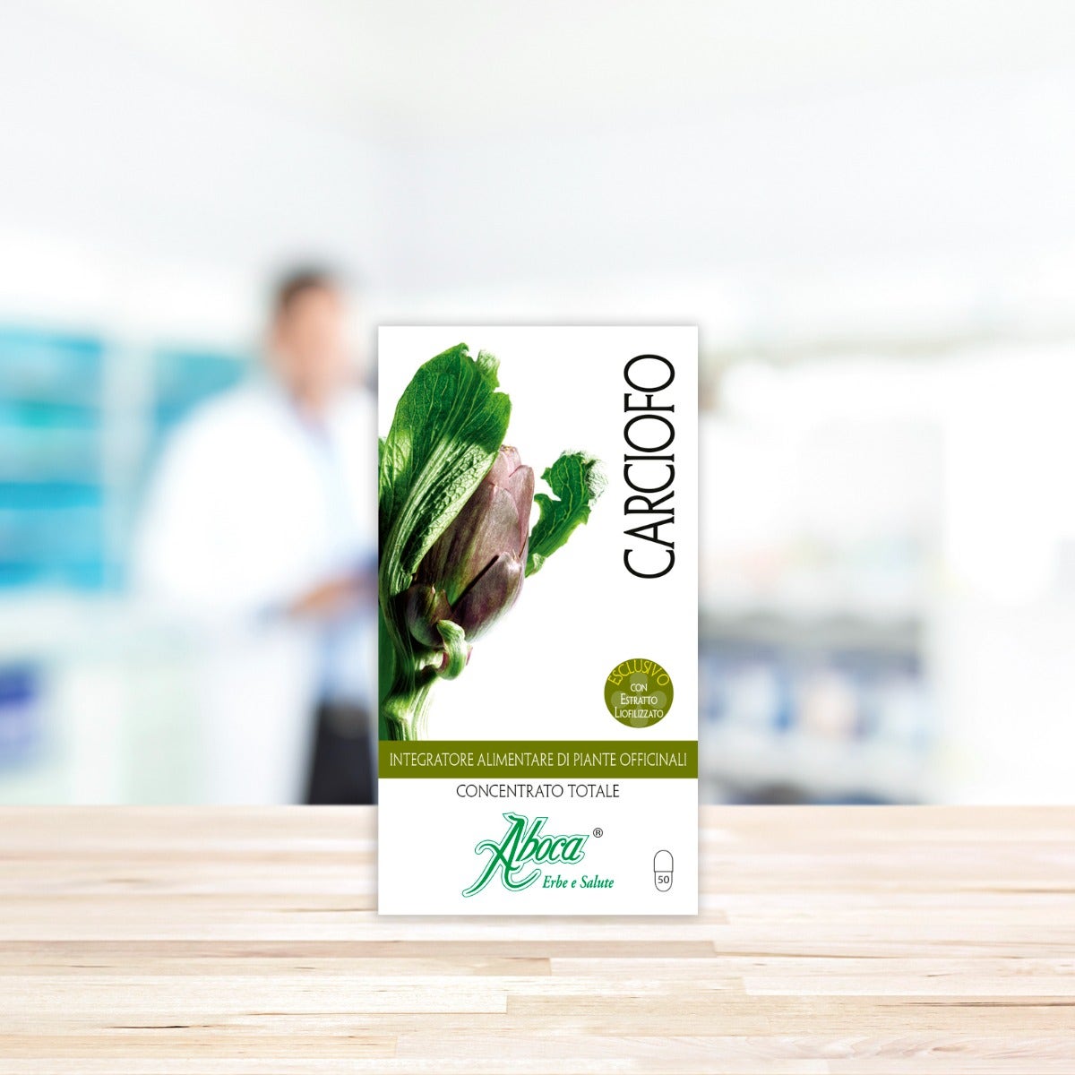 Aboca Artichaut Concentré Total 50 gélules