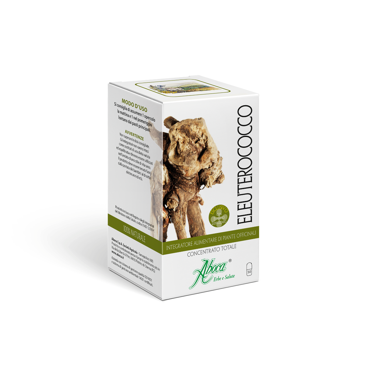 Aboca Éleuthérocoque Concentré Total 50 gélules