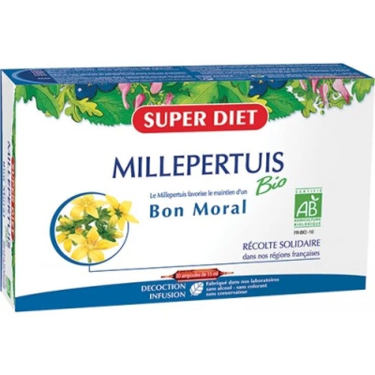 Superdiet Iperico Bio 20 Ampolle 15ml