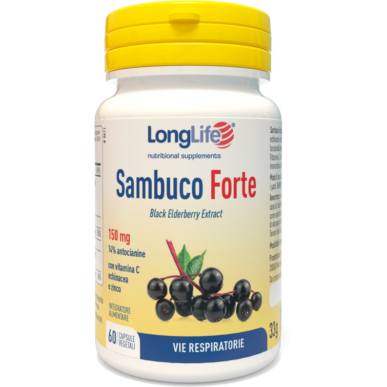 Longlife Sureau Fort 60 gélules
