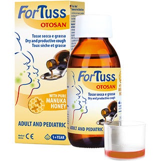 Otosan Fortuss Sciroppo Gola Tosse Secca/Grassa 180g