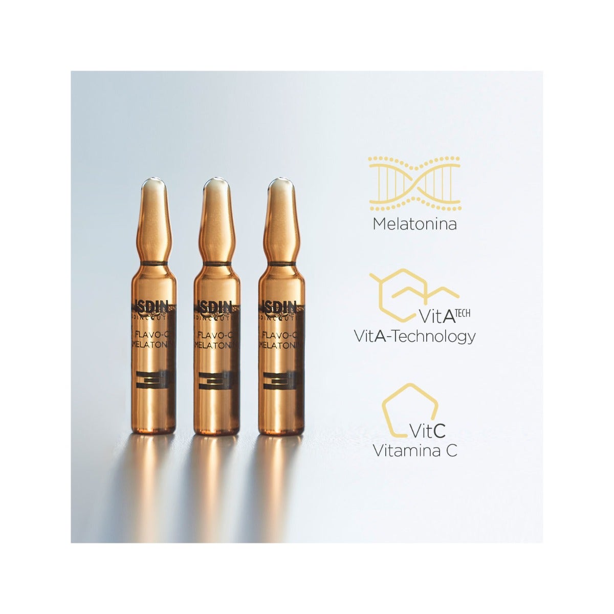 Isdin Isdinceutics Flavo-C Melatonin Viso 10 Fiale