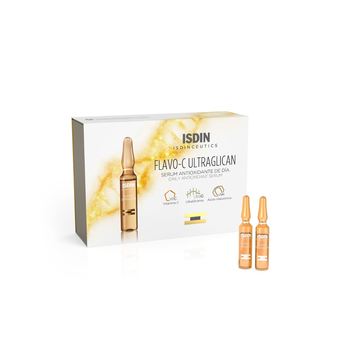 Isdin Isdinceutics Flavo-C Ultraglican Viso 30 Fiale