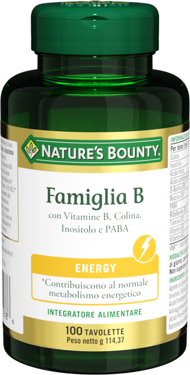 Nature's Bounty Famille B 60 comprimés