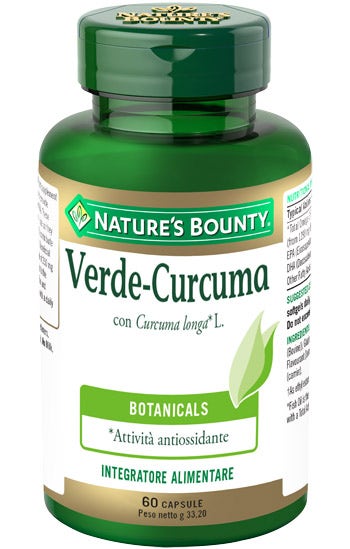 Nature's Bounty Curcuma vert 60 gélules