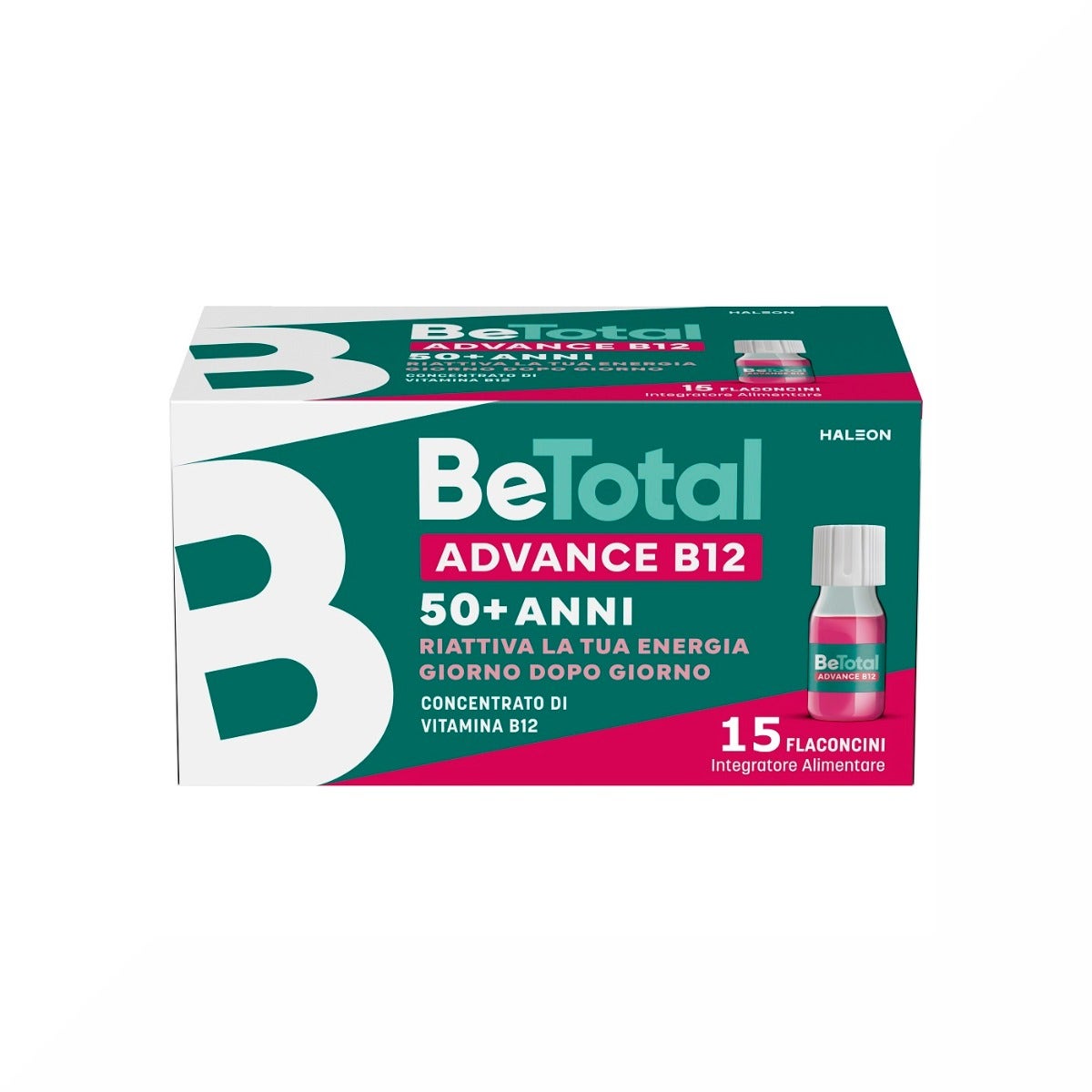 Be-Total Advance B12 50+ ans Complément alimentaire Vitamine B12 Zinc 15 flacons
