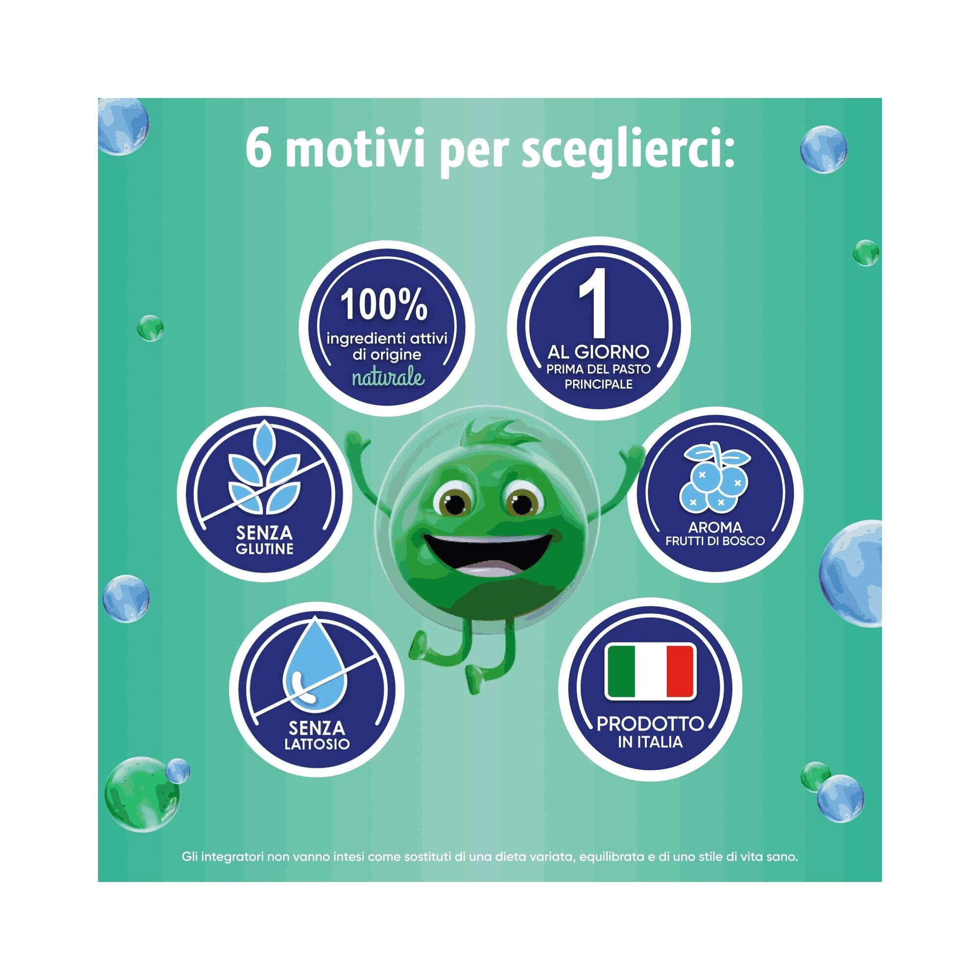 Enterogermina Intestino Pigro Fermenti Lattici Probiotici Prebiotici Integratore Regolarità Intestinale 10 Bustine