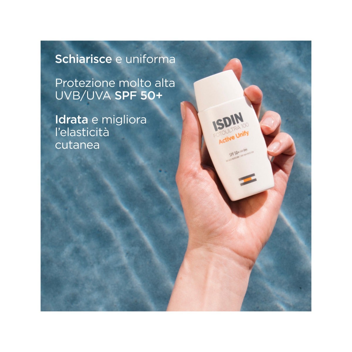 FotoUltra 100 Isdin Crema Active Unify SPF50+ 50ml: Protezione e Uniformità