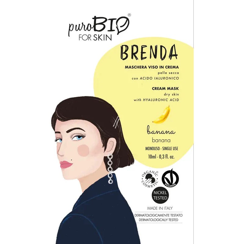 Purobio For Skin Brenda Maschera 02 Profumazione Banana 10ml