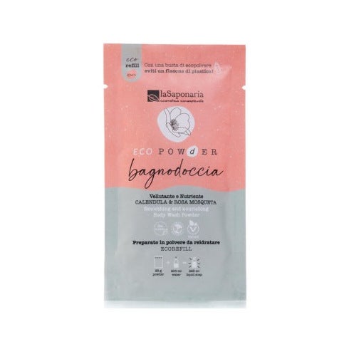 La Saponaria Ecopowder Bagnodoccia In Polvere Calendula&Rosa Mosqueta 25g