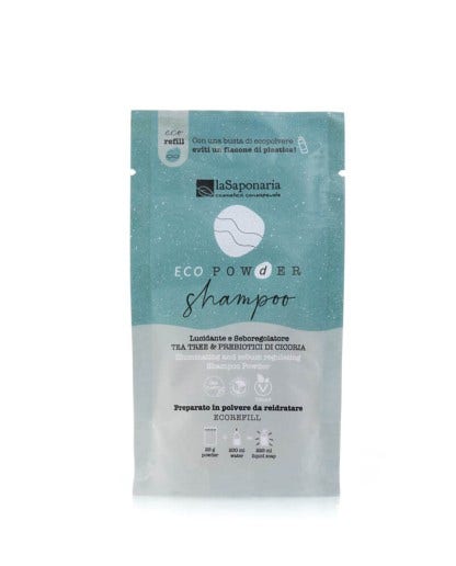 La Saponaria Ecopowder Shampoo In Polvere Tea Tree&Probiotici Di Cicoria 25g