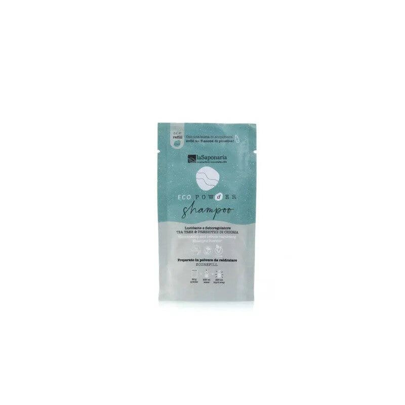 La Saponaria Ecopowder Shampoo In Polvere Tea Tree&Probiotici Di Cicoria 25g